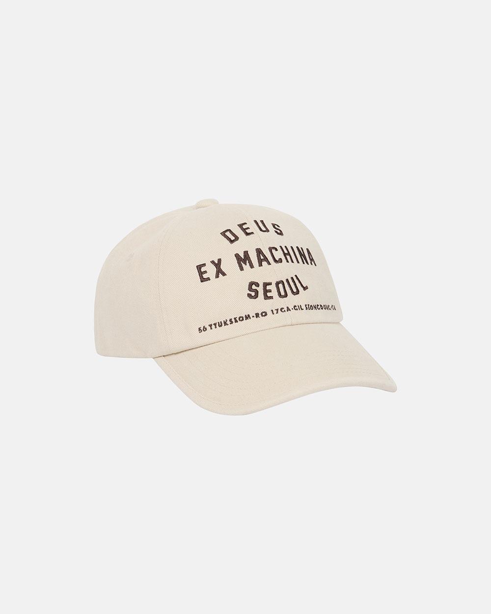 Emblem College Address Cap_Beige