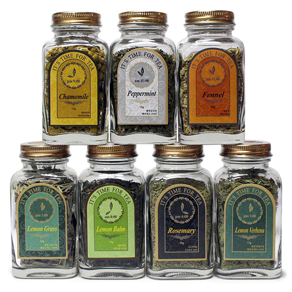 허브차 15종 택 /카페인 부담없는 꽃 차 티