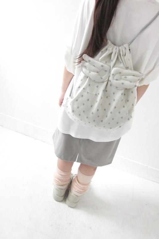 angel wing backpack (3color)