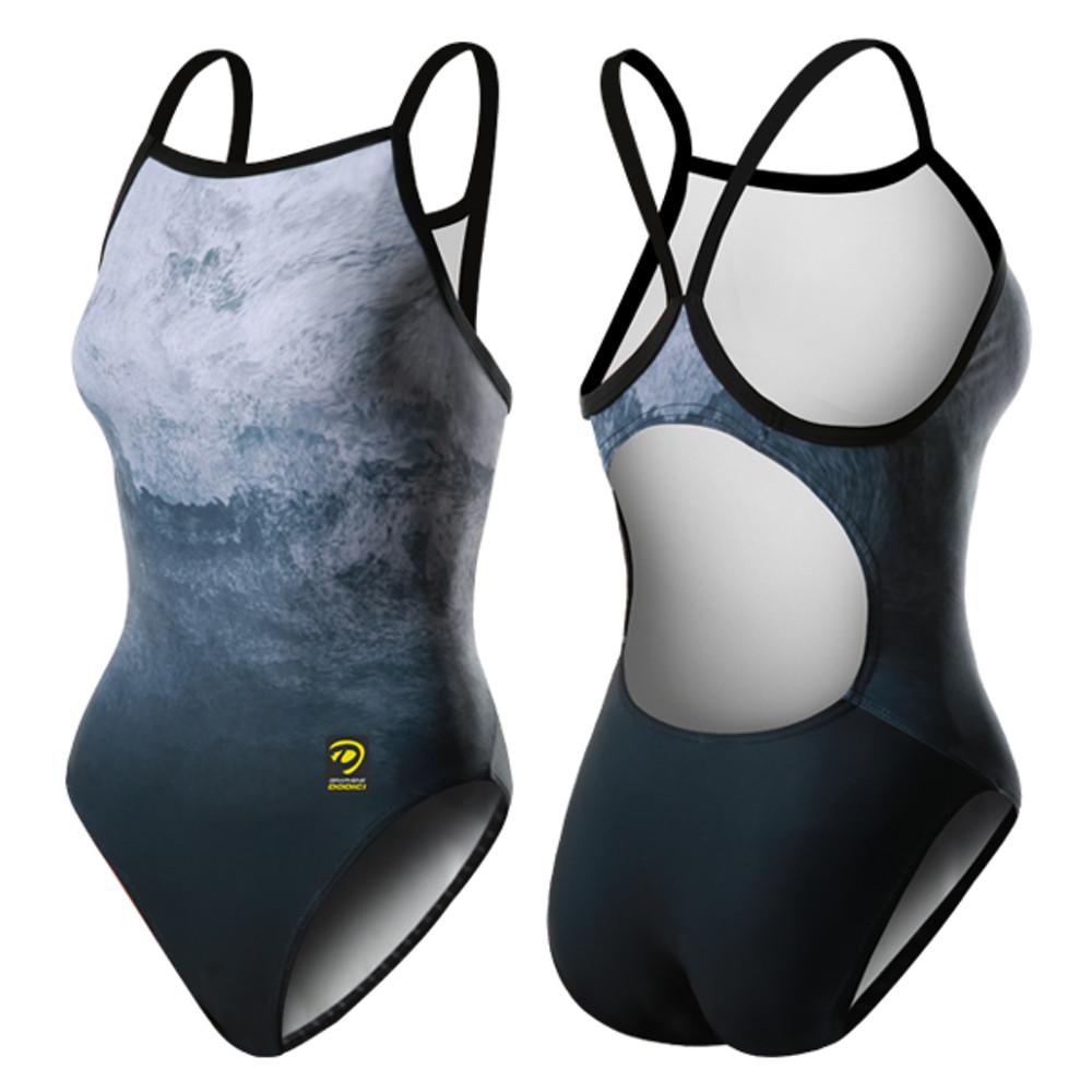 도디치 오픈백 002 여자 원피스 실내수영장 수영복