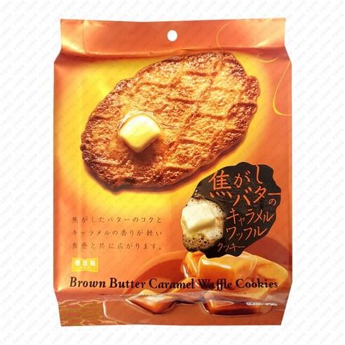 카라멜 와플 쿠키 일본 버터와플, 100g, 1개 - 와플과자 | 쿠팡