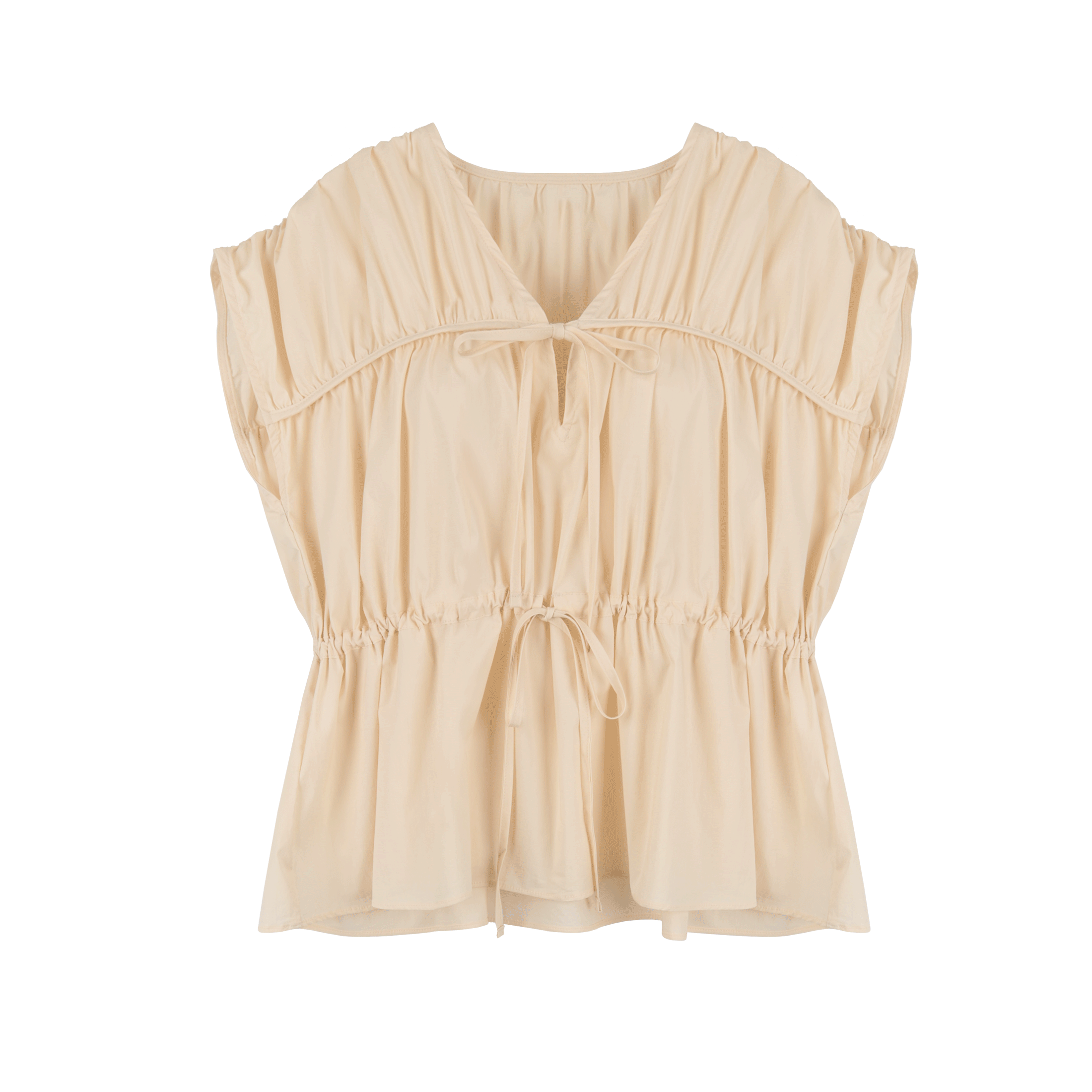 셔링 블라우스 [2COLOR]