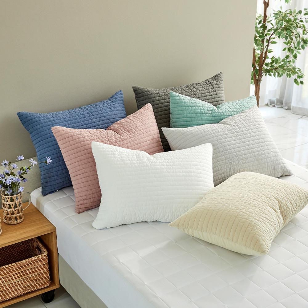 이브자리 투앤투피그먼트(면100%) 베개커버 S,L