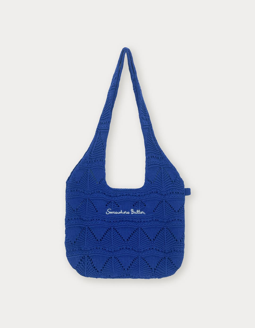 [Release] Fruit Knit Bag - Cobalt Blue