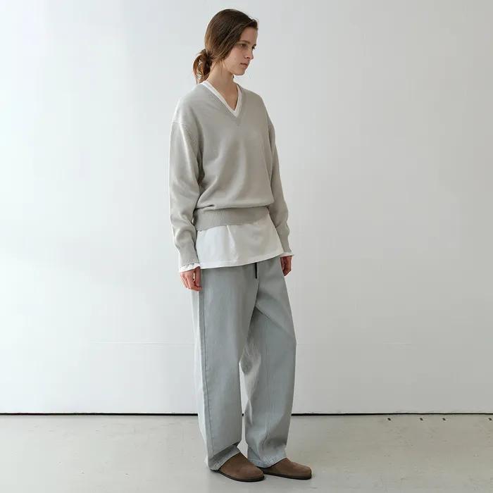 Hudson Banding Denim in Misty Jade