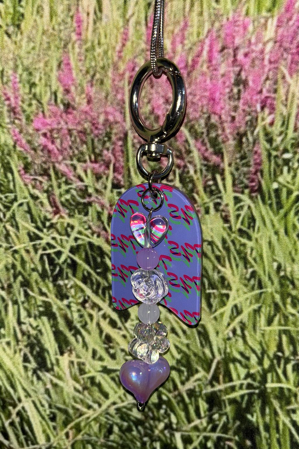 TETHYS SIGNATURE KEYRING_VIOLET