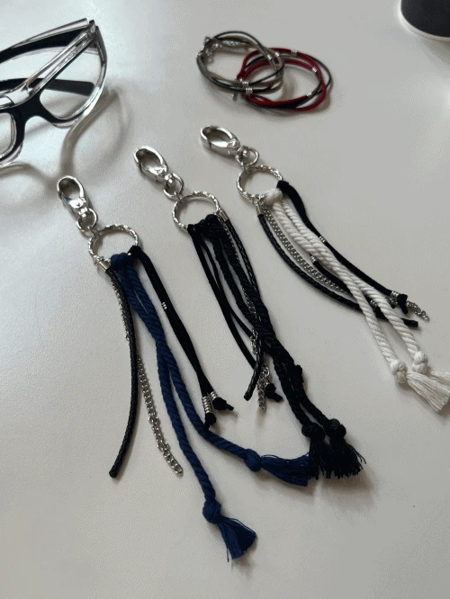 ROPE KEYRING (3color)