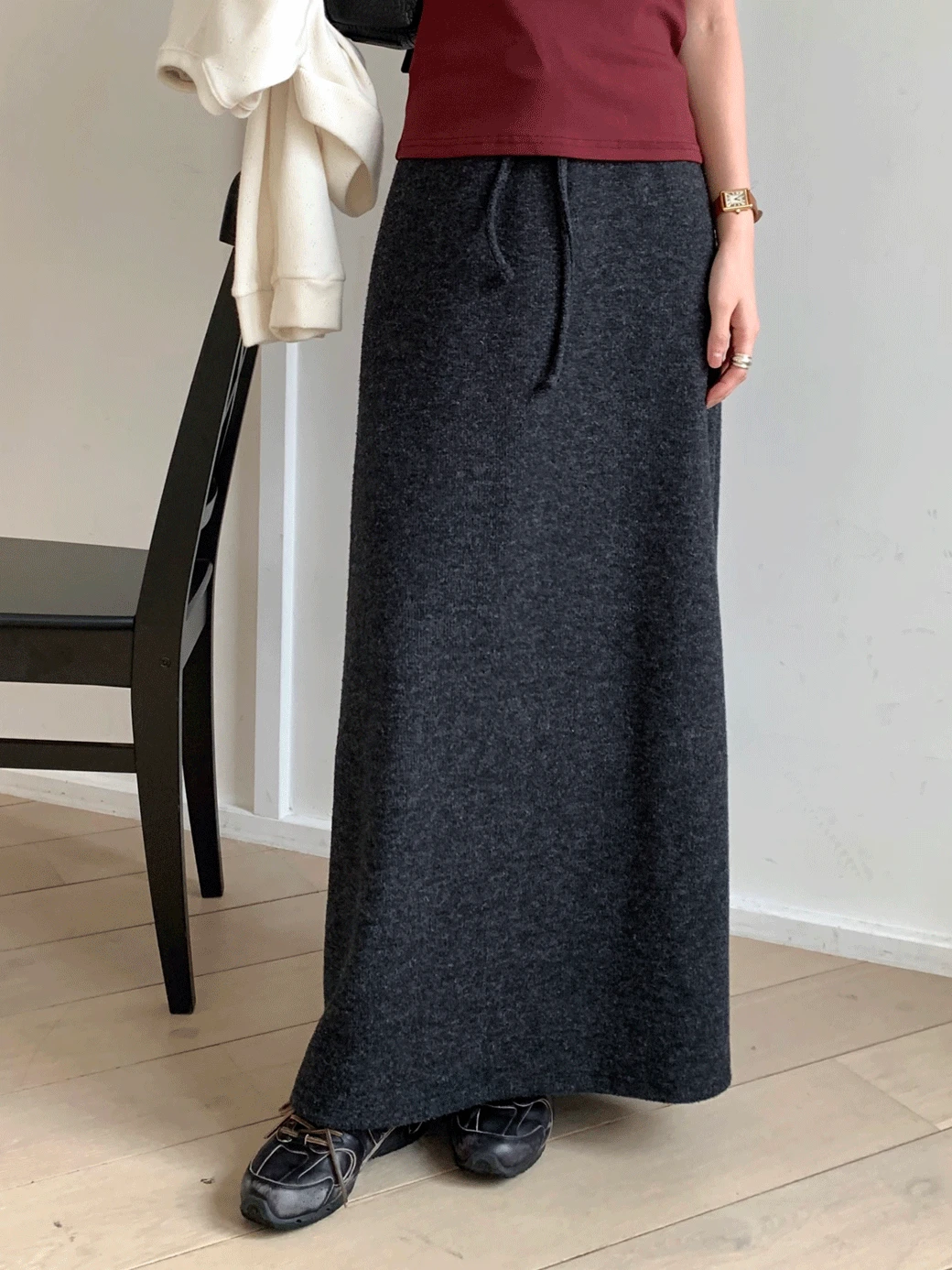 DB. Taren Straight Long Skirt