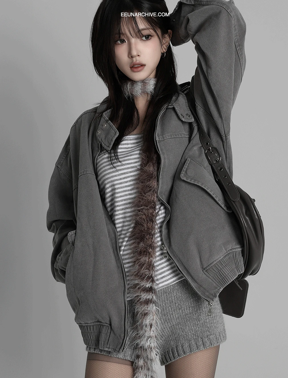 스톤 워싱 워크자켓