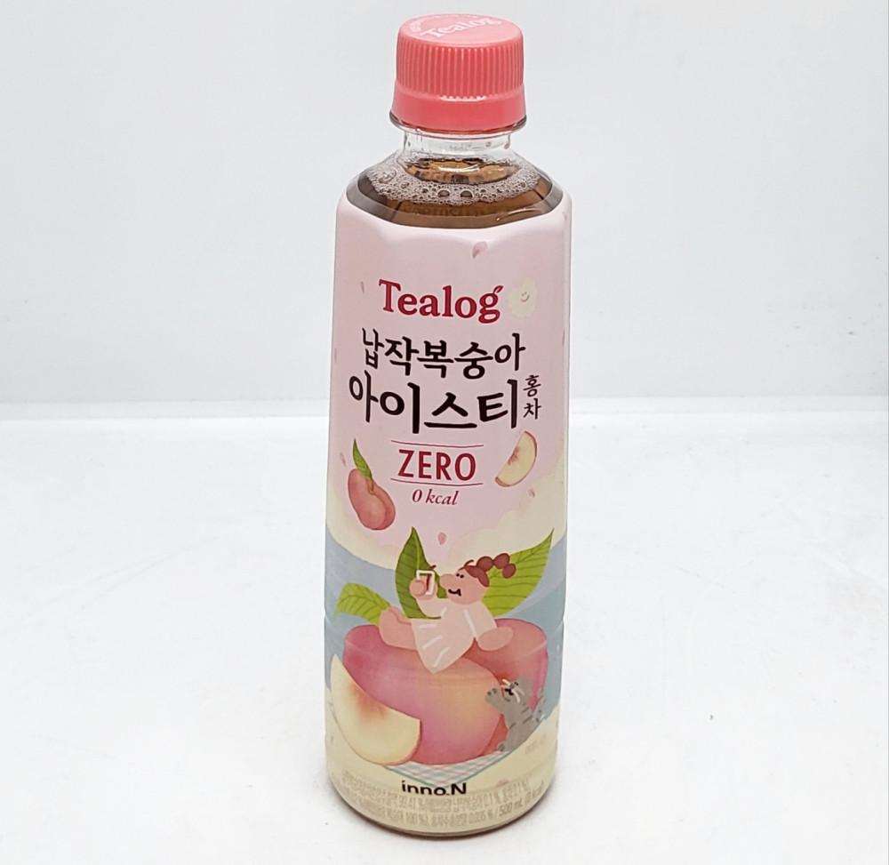 티로그 납작복숭아 아이스티 제로 500ml 24개