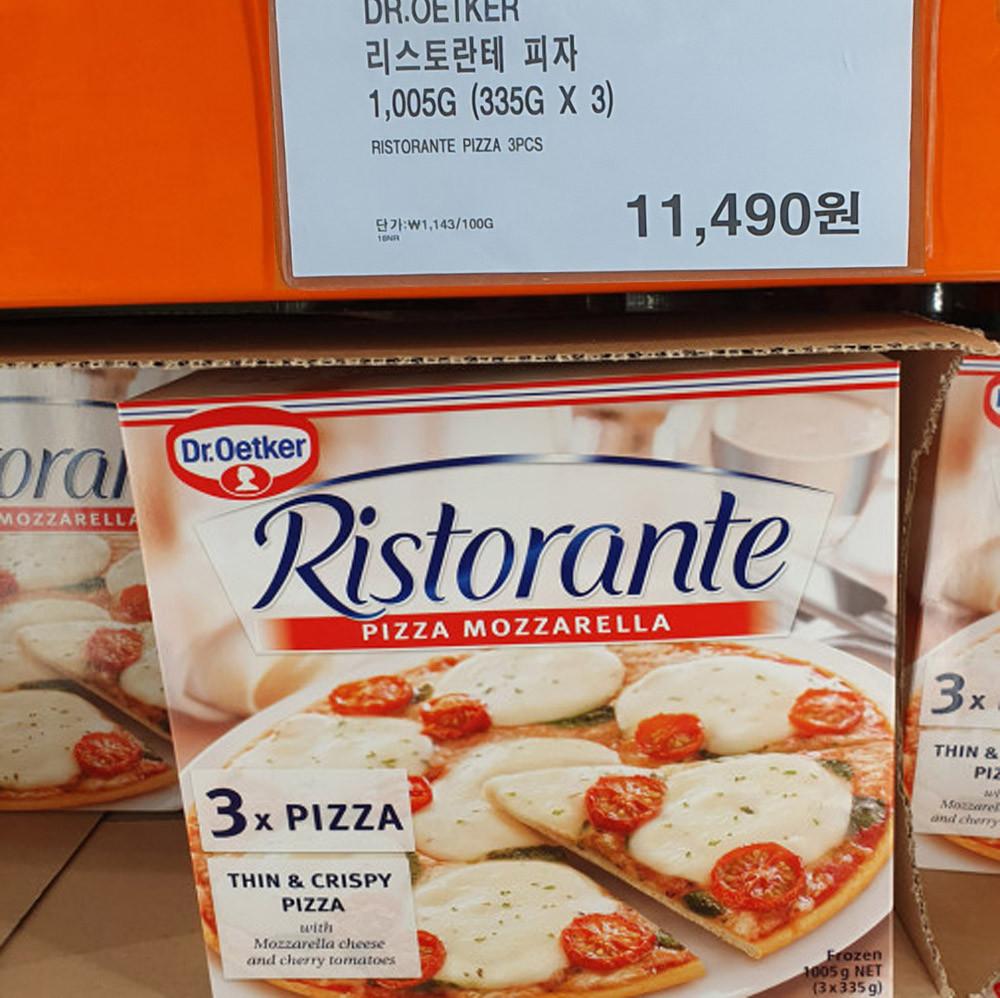리스토란테 모짜렐라 피자 1005G 3개입 코스트코