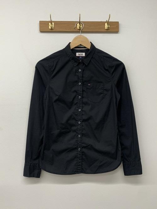 TOMMY HILFIGER 우먼 자수 로고 셔츠