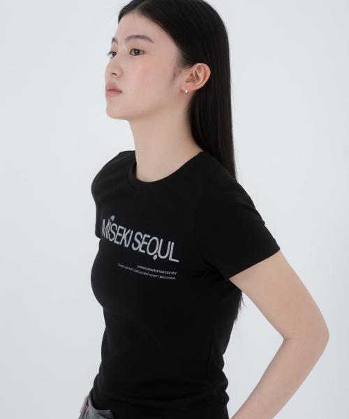 Logo short sleeves BLACK