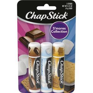 [해외직구] 챕스틱 스모어 콜렉션 3가지향 립밤 3입 ChapStick Smores Collection Graham Cracker Marshmal