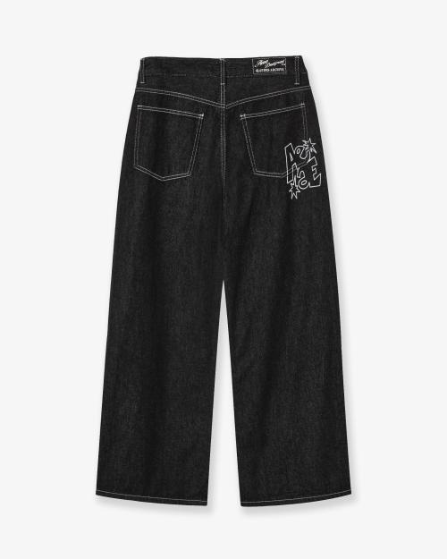 AE RIGID JEANS [BLACK]