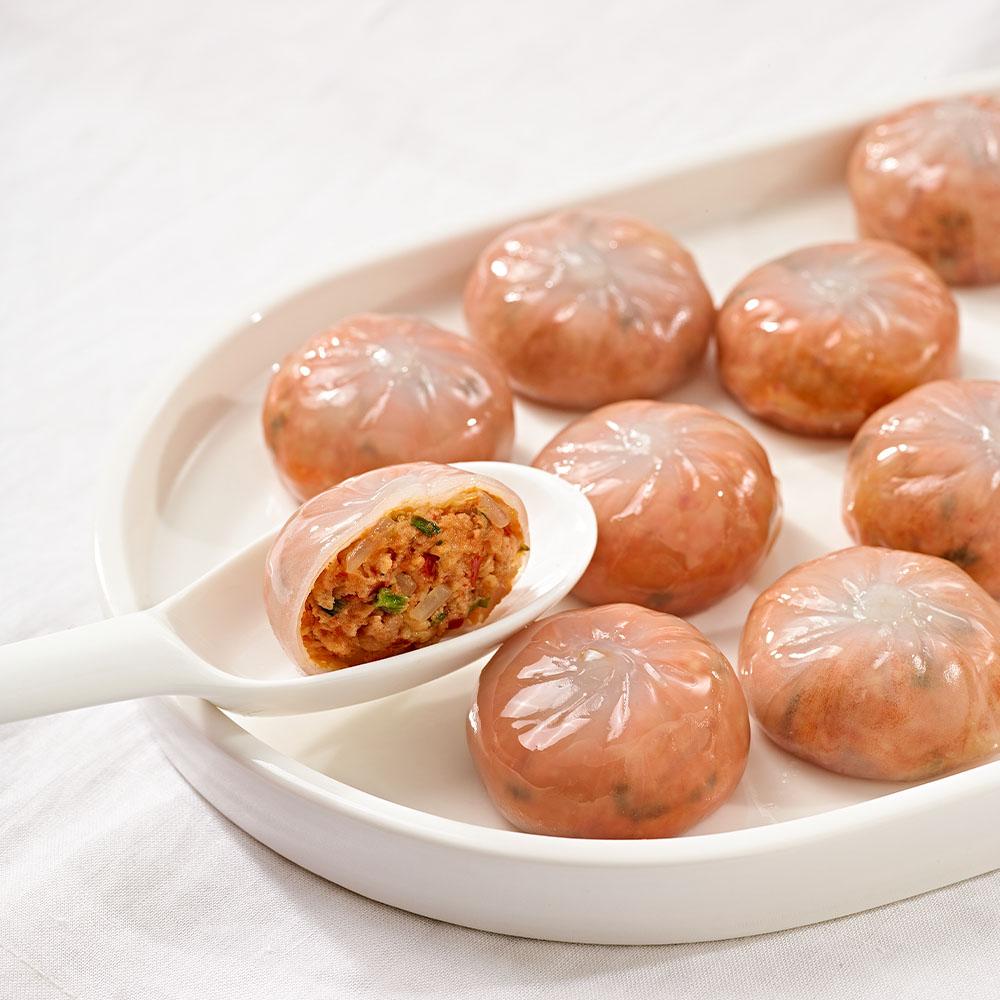 한만두 만둣국 감자만두 만두국 포자 투명한 김치만두 물방울 1.2kg