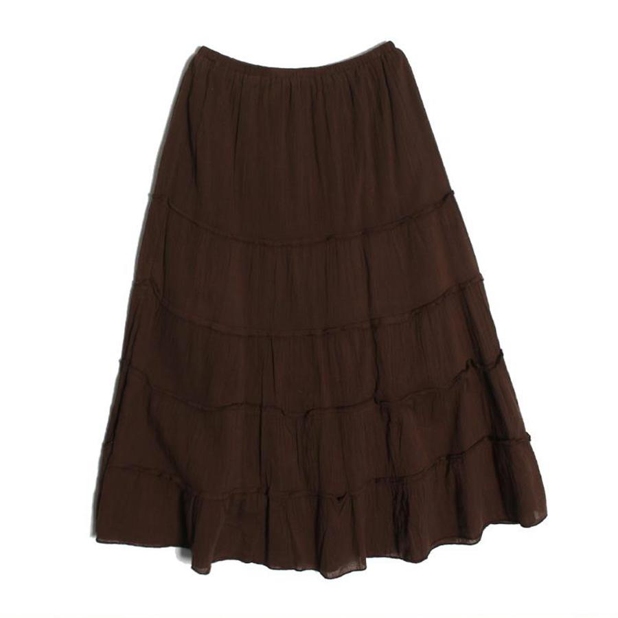 puff wide skirt