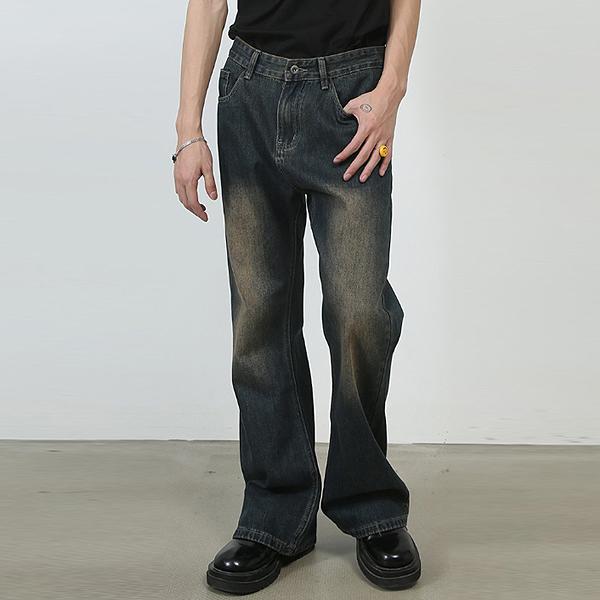 Chic Washing Semi Bootscut Denim 3Color Pants (6160)