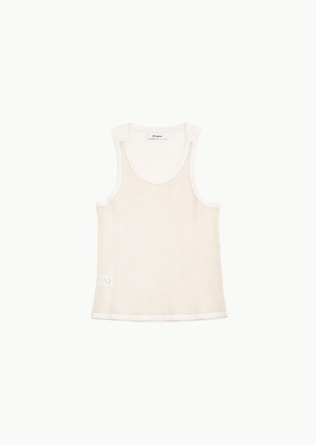 mateo top, white
