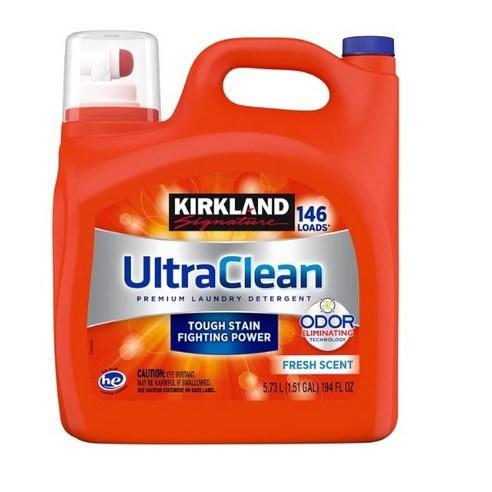 커클랜드 울트라 클린 드럼겸용 액체세제 5.73L 126회, 5.73L, 1개 - 액체세제 | 쿠팡