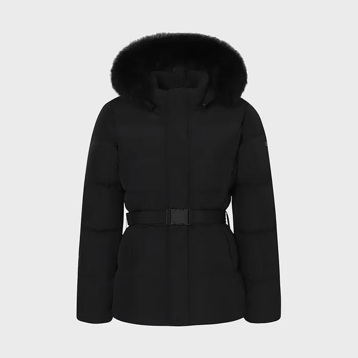BOOST_데이지(DAISY) FUR 미들 다운 W_Black_KWW25584Z1