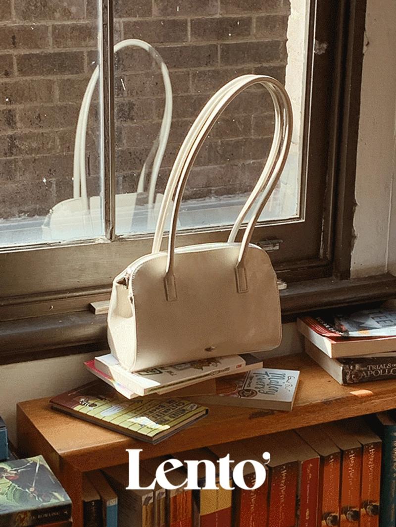 slowand - #LENTO. Baguette Tote Bag - 4 color (무료배송)