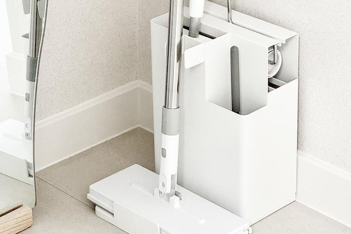 철제 클리닝 스탠드 청소도구 보관함