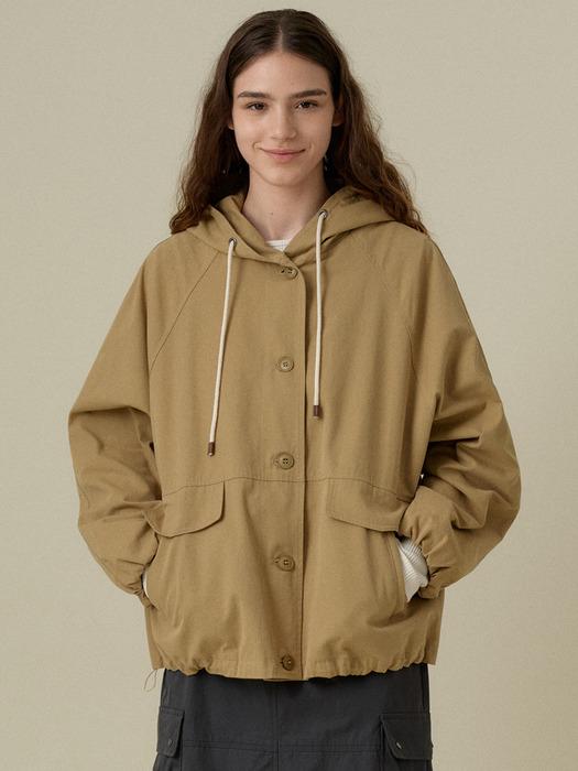POWDER HOODIE JUMPER_BEIGE