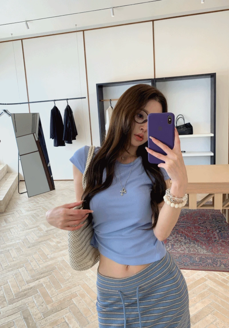 밀크 소프트 반팔티(5701)