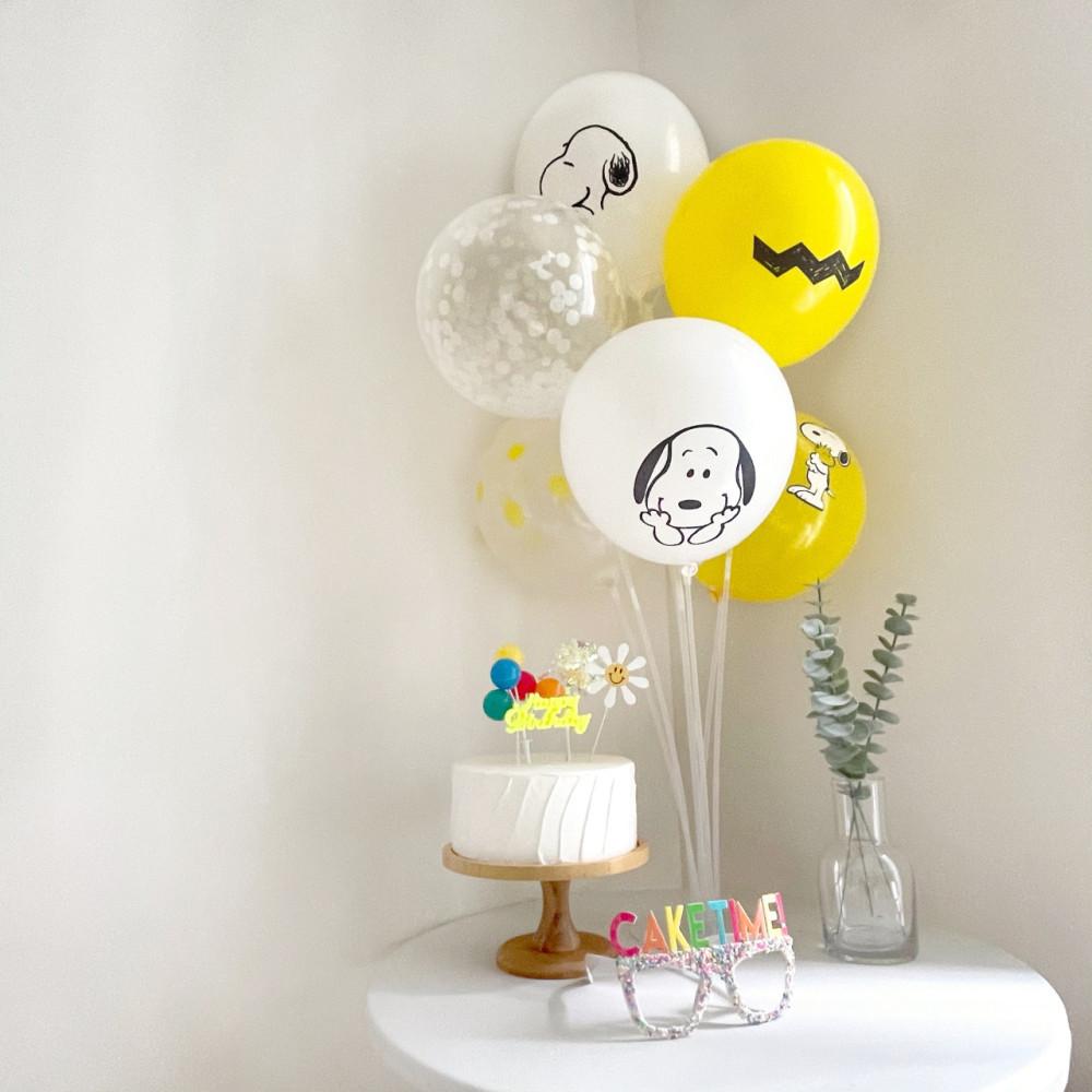 티드 스누피 풍선 세트 (7개 set) 풍선꾸미기 파티풍선