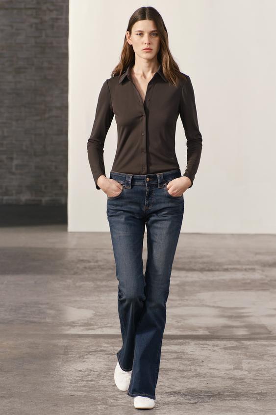 JEANS ZW COLLECTION BOOTCUT 로우라이즈