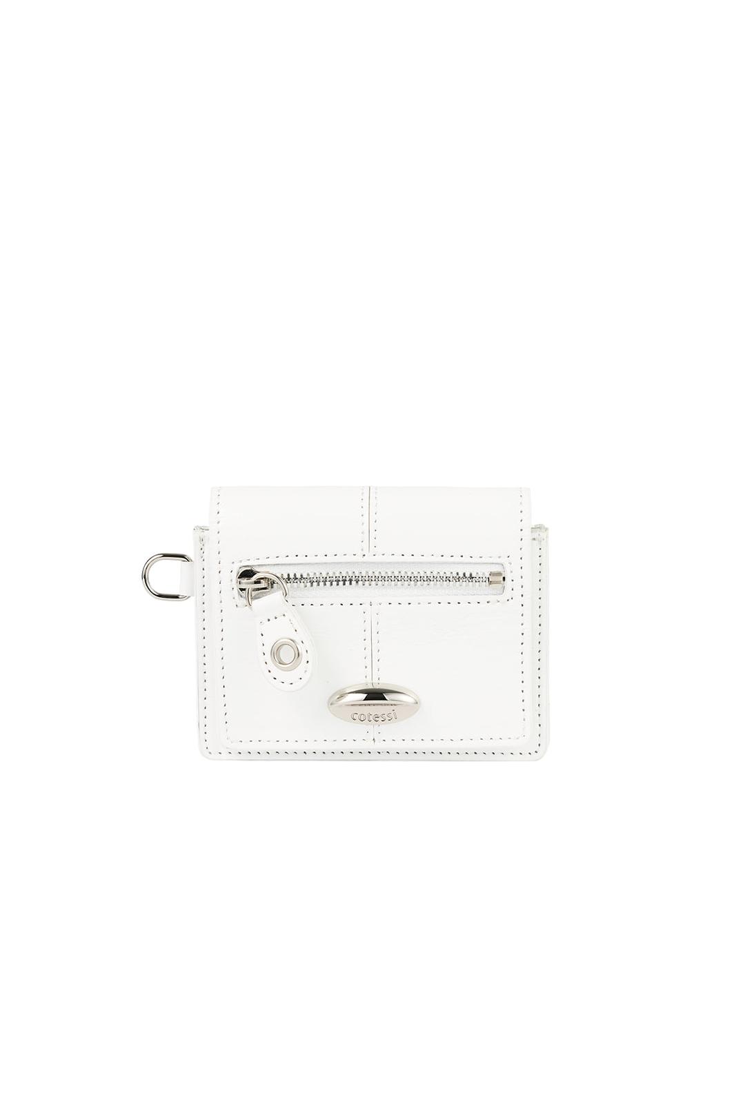 TRIPLE CARDWALLET, WHITE