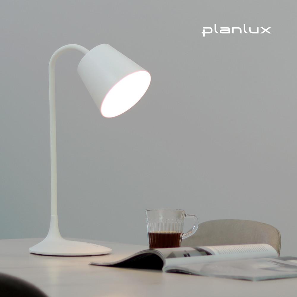 플랜룩스 LED 무선 스탠드 공부 책상 조명 LSV-01