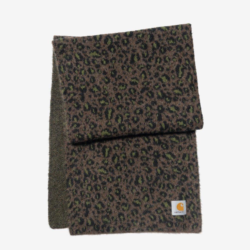 칼하트WIP PALMER SCARF CAMO LEO JACQUARD, TAMARIND 팔머 스카프 카모 레오 자카드, 타마린드