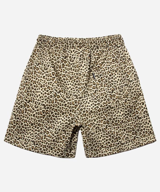 SP LEOPARD SHORT PANTS-IVORY