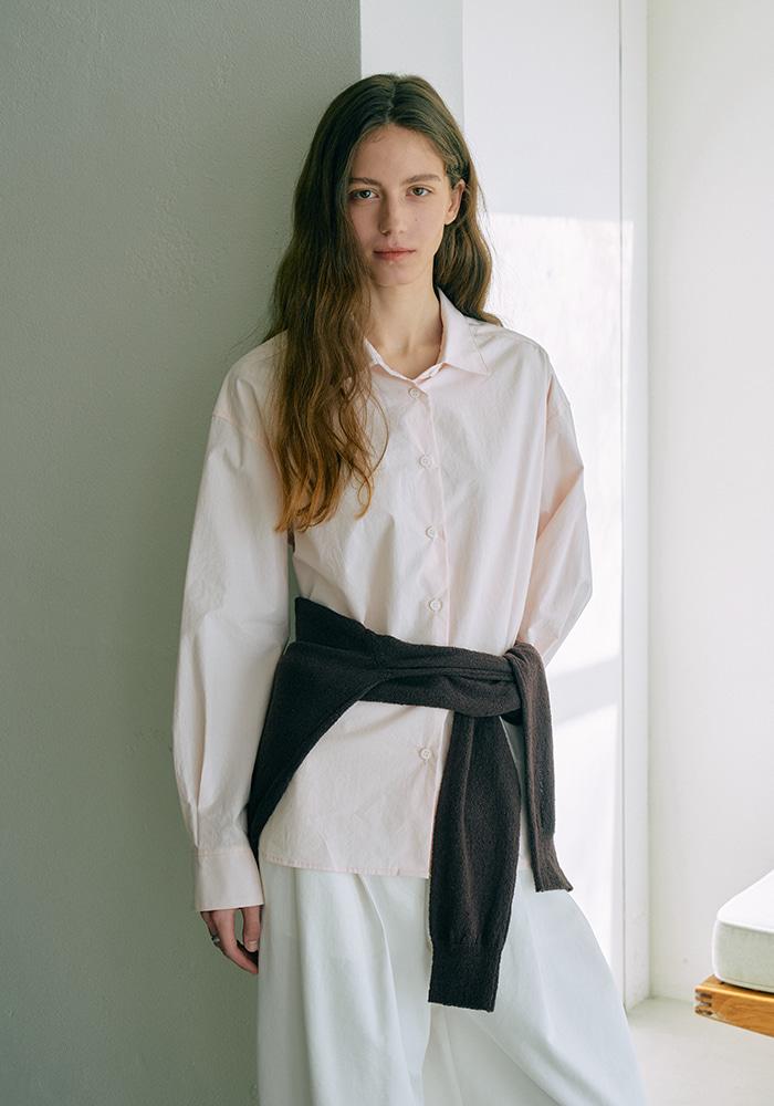 Cotton Standard Shirt_Pink