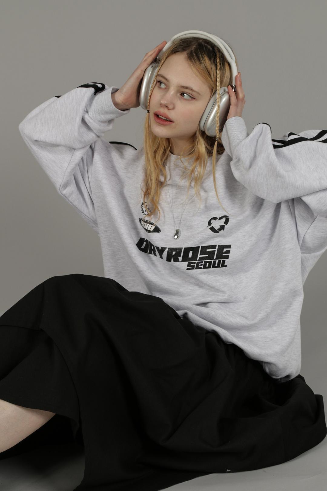 SIGNATURE LOGO SWEATSHIRTS (M/GRAY)
