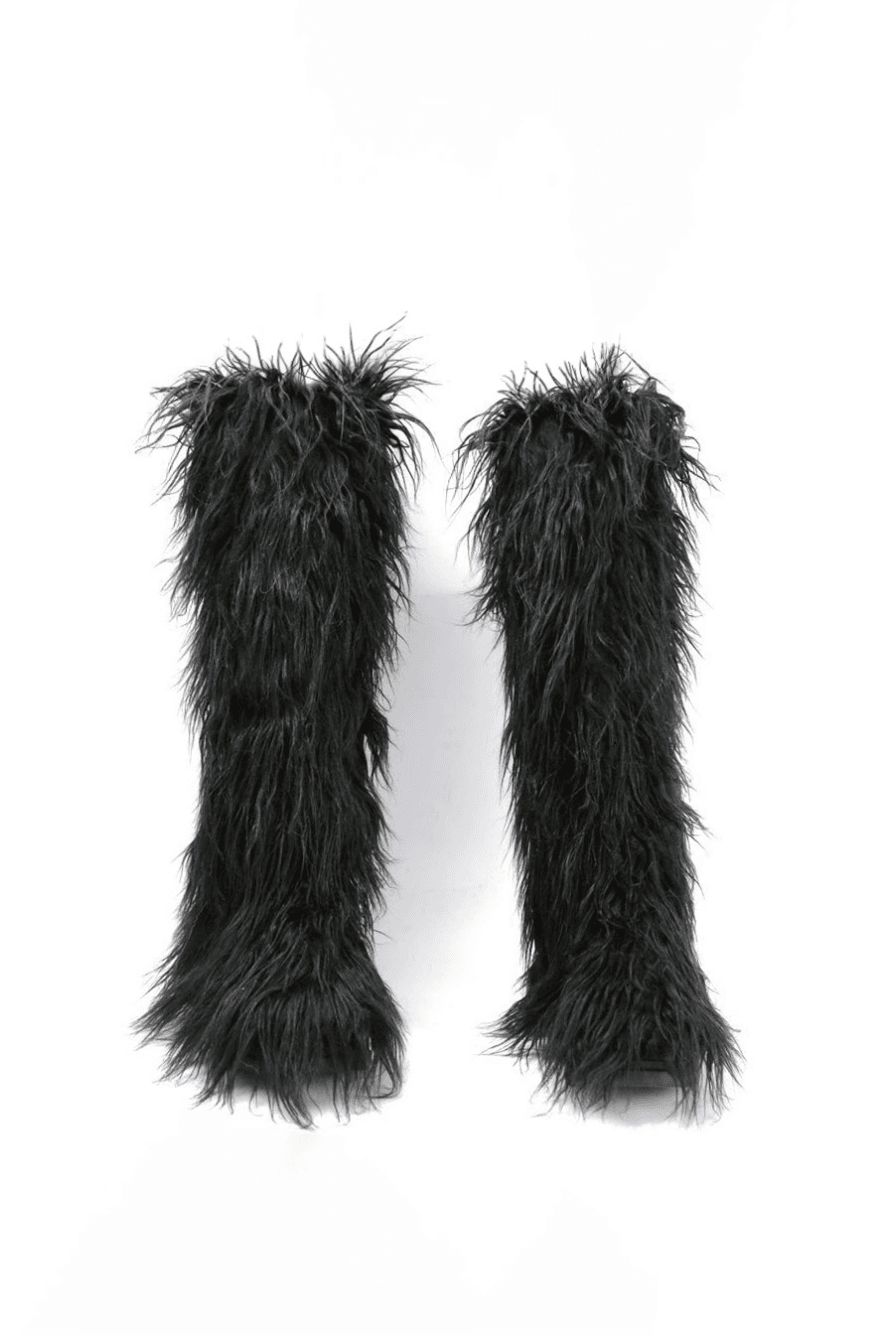 long fur boots (17 color)