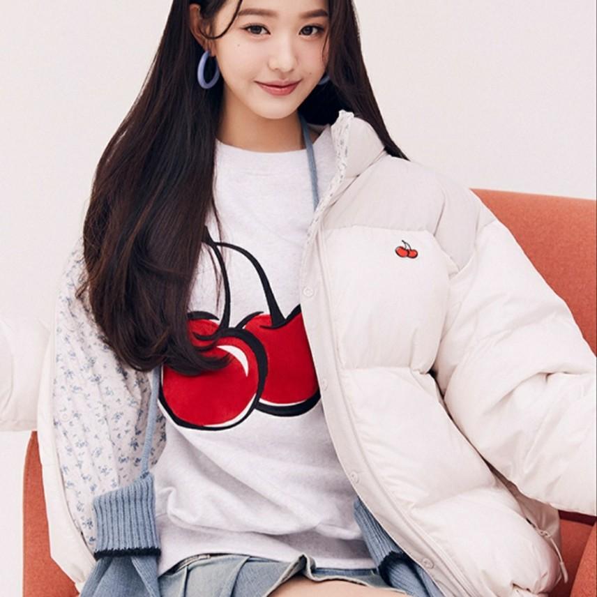 키르시 장원영 리버시블 패딩