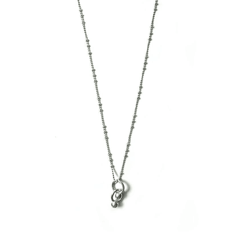 [dazzlingclub] Snow Ball  Necklace(925 Silver)