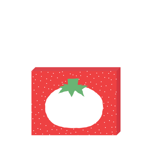 Red tomato memopad