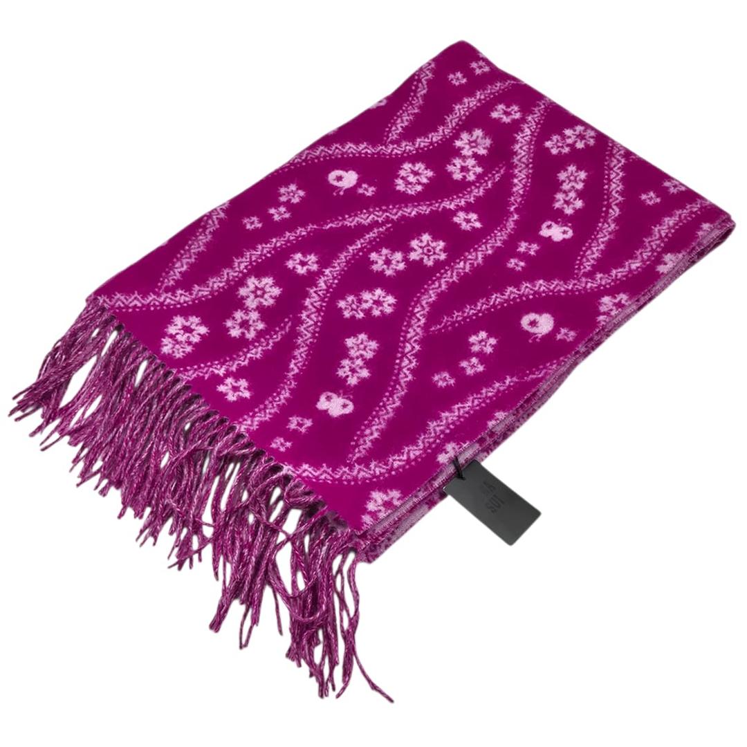 08s 안나수이 핑크 꽃잎 울 블랭킷&머플러 | 후루츠패밀리