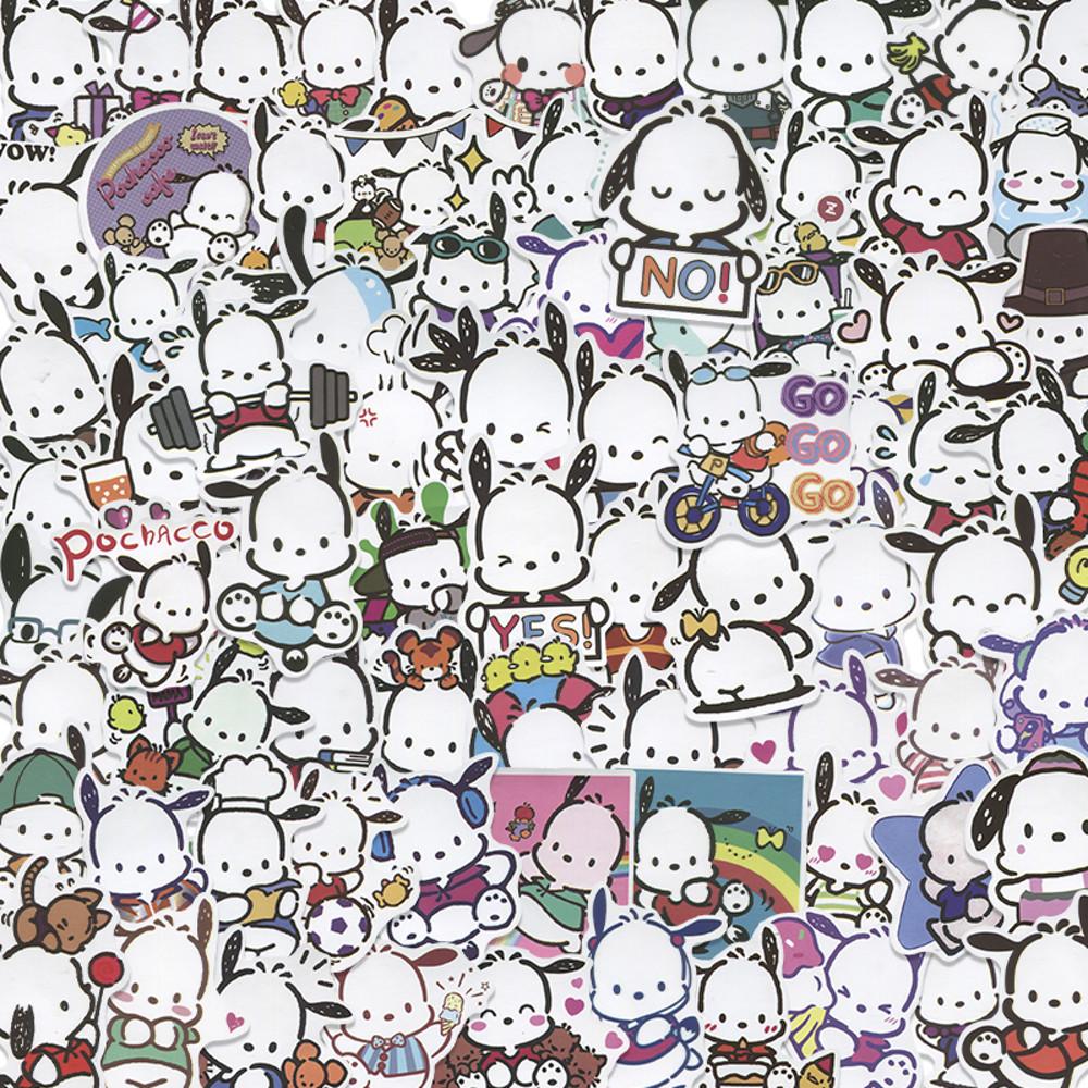 산리오 포챠코 스티커 100장 다이어리 꾸미기 다꾸 굿즈 캐릭터