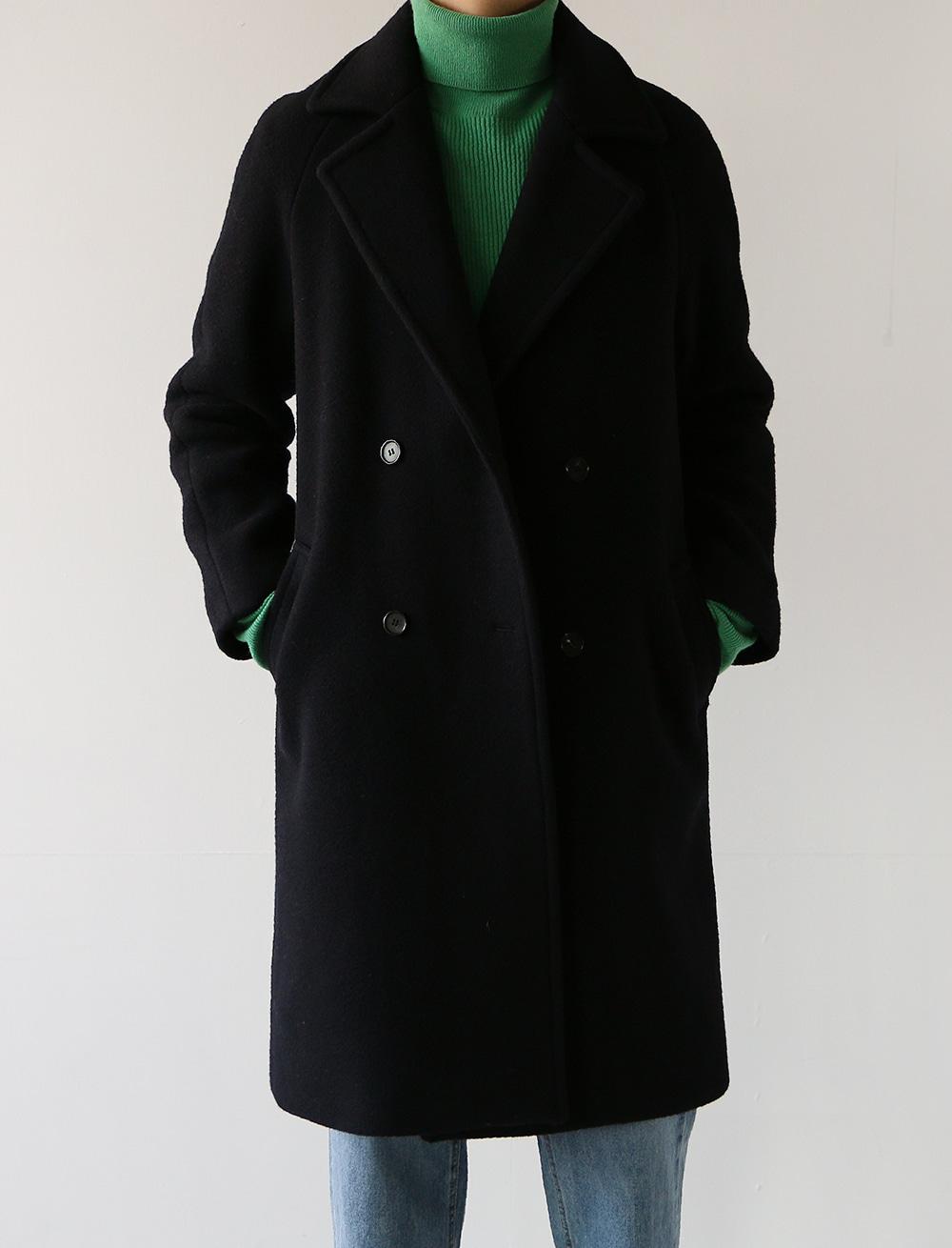 케이 울 코트 (3c)  울 90 고퀄리티 더블 코트 !