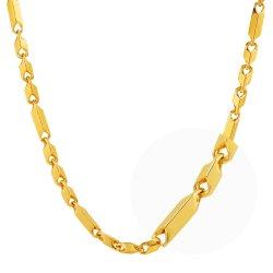 남자 순금 목걸이 체인 민자 심플 24K 37.5g 18K장식