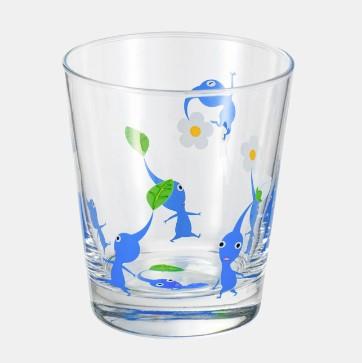 일본 닌텐도 스토어 피크민 유리컵 325ml