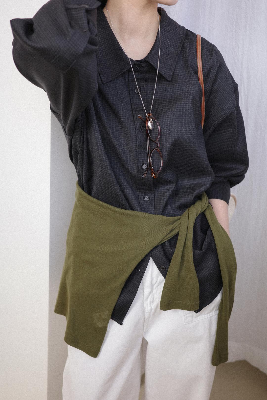 Aoyama Shirt (charcoal)