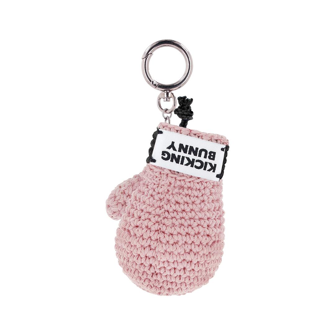 BOXING GLOVE keyring - Bunny pink
