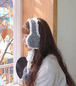 핸드메이드느낌 귀도리 니트 귀마개