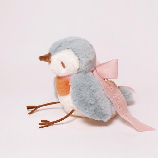 리틀램스토리 블루버드 키링 인형 (리본에 이름자수)